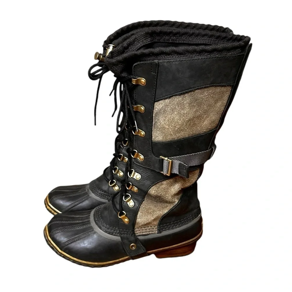 Sorel Conquest Carly Winter Boots- Size 8.5 - Picture 2 of 10